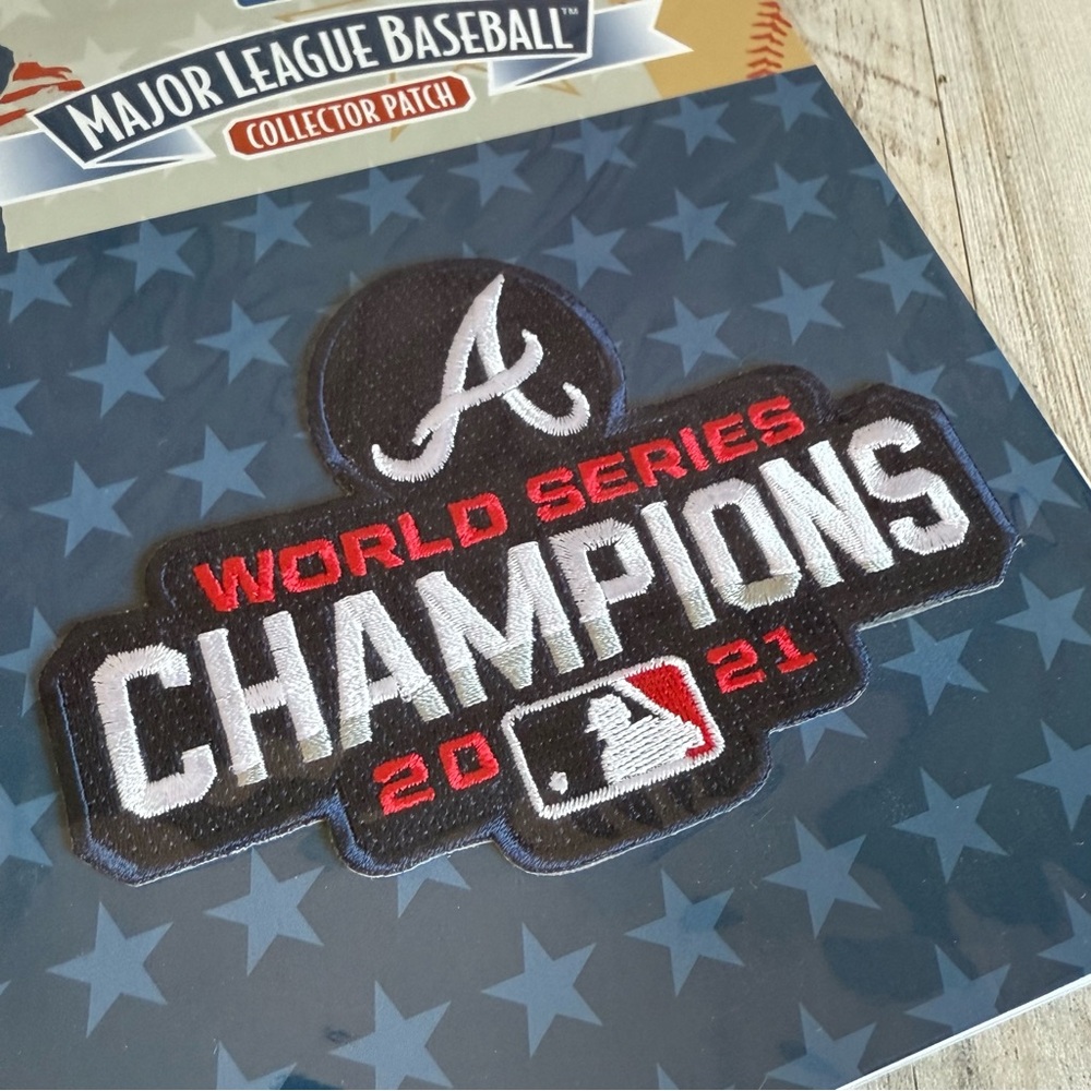 Atlanta Braves World Series Patch 2021